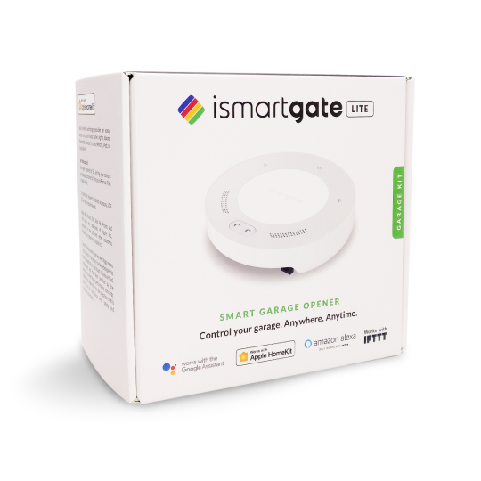 ismartgate lite smart wireless sensor kit for one garage door.