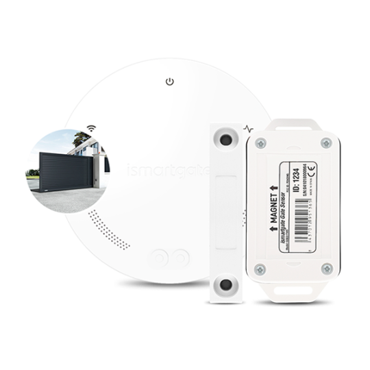 ismartgate mini smart opener wireless sensor kit for one gate with Alexa and Google Home.